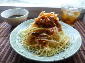 今夜復活！幻のネギチャーシューつけ麺！！