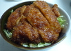 我が家の定番『ソースカツ丼（鶏むね肉）』