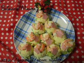 ★ポテサラのツリー★クリスマスにも♪