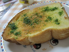 ハマるおいしさ♪青海苔トースト