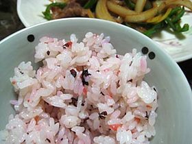 梅ご飯（酢飯）