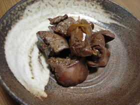 簡単！鶏レバーの甘辛煮
