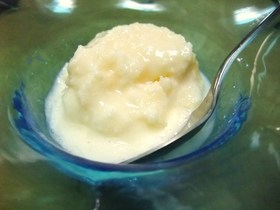 ノン生クリーム!!卵１個deバニラアイス