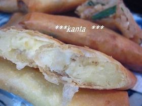 新じゃが♪春巻き