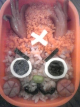 ワンピース☠簡単☠チョッパーキャラ弁