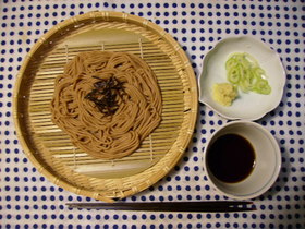 そっくり！ざるそばモンブラン