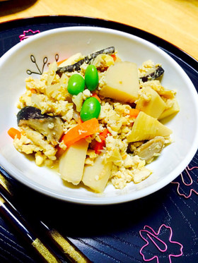 新定番よ〜筍たまとじ