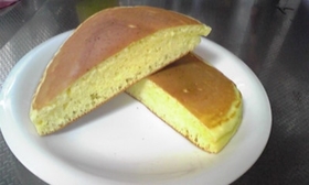 ケーキみたいなふわふわホットケーキ