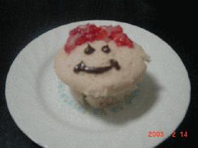蒸しパンｄｅバースデイケーキ
