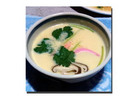 電子レンジ de 茶碗蒸し！