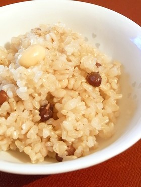 ブレンド玄米ご飯