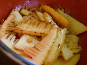 竹の子のソテー　バター醤油風味