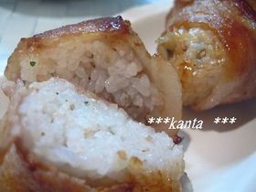 豚肉まきまきご飯