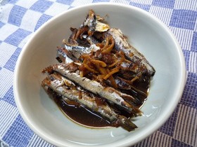 骨まで食べられる小いわしの甘露煮