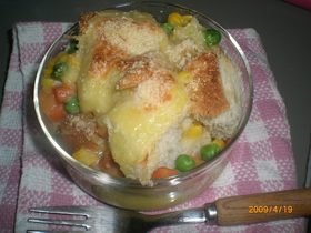 簡単　BAKED カップスープ