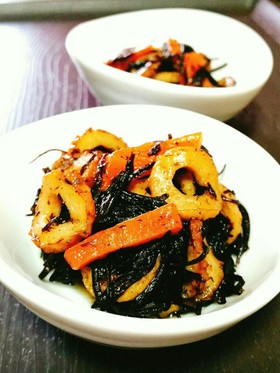 簡単♪甘いの大好き♪我が家のひじき煮物♡