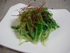 2分で完成！水菜のナムル