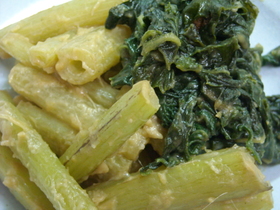 アトひく美味さ　“蕗”絡め“味噌”