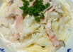 何度も食べたいクリームスープスパ！