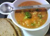 ほっとする海老のビスク風スープ