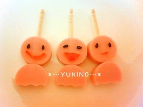 お弁当に♡てるてる坊主くん