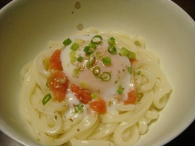 明太子　うどん