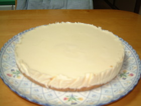 おいし～いレアチーズケーキ
