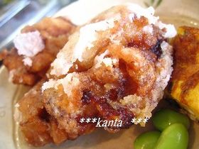 焼肉のタレでからあげ