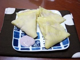 失敗なし！豆腐のレンジクレープ