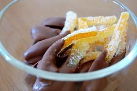 夏みかんのオレンジピール