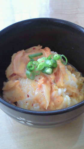 たまごかけご飯ＩＮキムチ☆