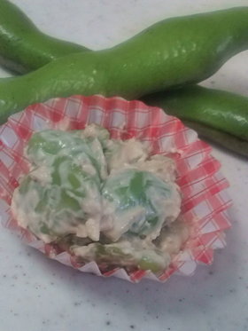 超簡単　ソラマメの創作イタリアン