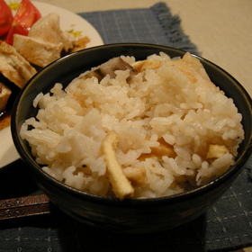 ホクホク長芋の炊き込みご飯