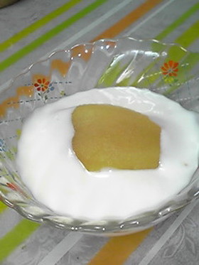 我が家の朝食ヨーグルト