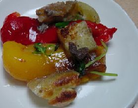 パプリカのアンチョビ風味