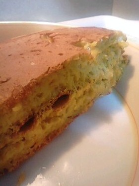 ふわとろにんじんパンケーキ