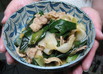 豚バラの葉玉ねぎ炒め煮