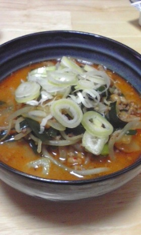 キムチ納豆ラーメン