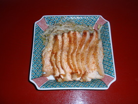 皮パリパリの鶏焼き