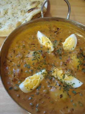 本格 インドカレー たまごカレー