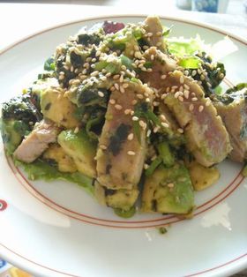 炙りマグロ入り★ポキの韓国風仕立て