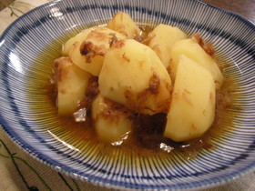 新じゃがで♫うまうま～おかか煮