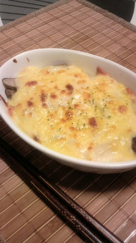 ごぼうのペペロングラタン♪