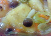 揚げ出し豆腐の野菜あんかけ