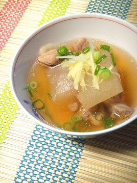 冬瓜なのに旬は夏!!!冬瓜とトリのスープ