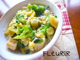 元気になる！と～ろとろ卵スープ飯