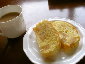ホットケーキＭＩＸでアップルケーキ♪