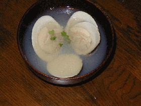 ♪ひな祭りに欠かせません♪はまぐりのお吸い物♪
