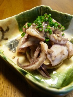 塩麹さんｄｅイカとワタの酒炒り