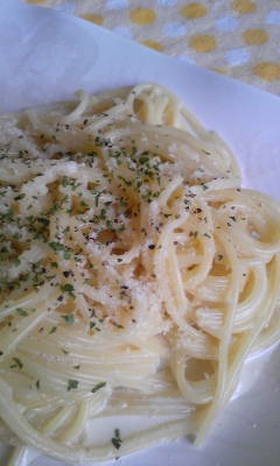 レンジで絶品!クリームチーズパスタ